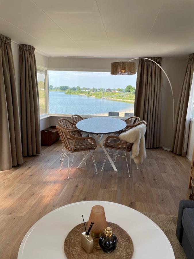Luxe Chalet Direct Aan Het Water Met Strand Lith Esterno foto