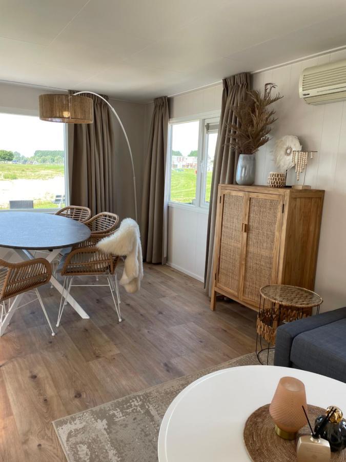 Luxe Chalet Direct Aan Het Water Met Strand Lith Esterno foto