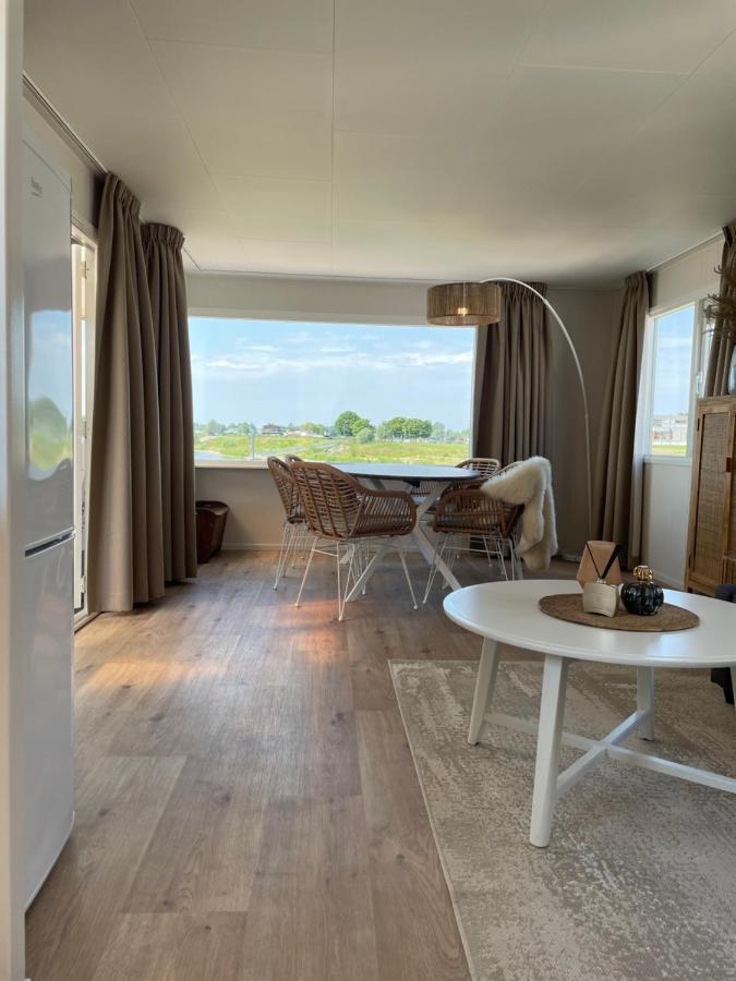 Luxe Chalet Direct Aan Het Water Met Strand Lith Esterno foto