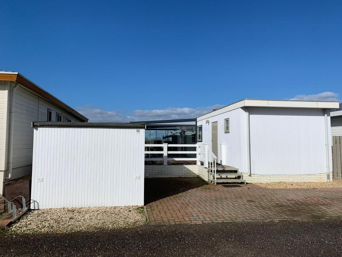 Luxe Chalet Direct Aan Het Water Met Strand Lith Esterno foto